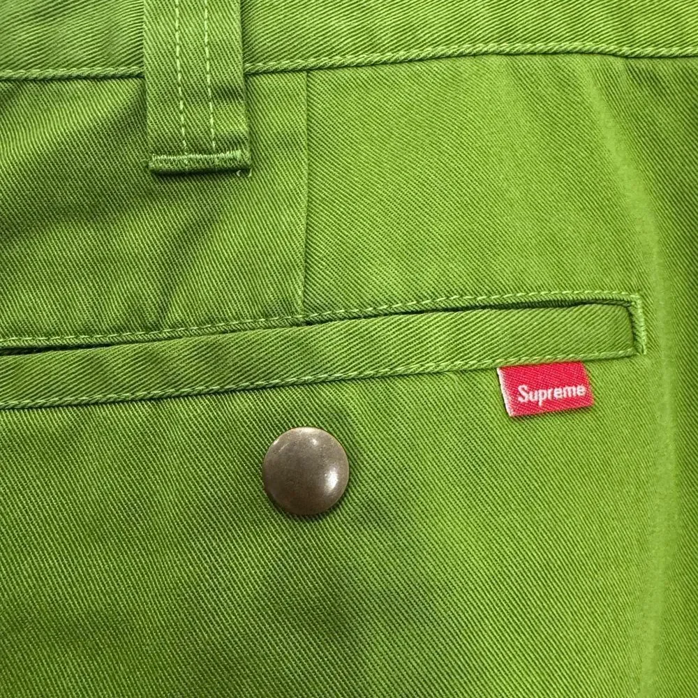 NEW SUPREME as Work Pants in dark green